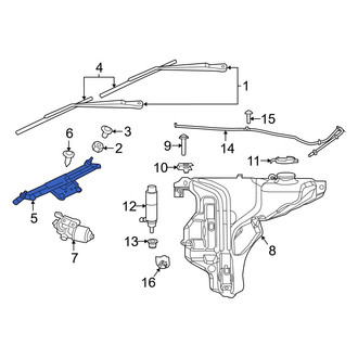 Dodge OE - Wiper Linkage