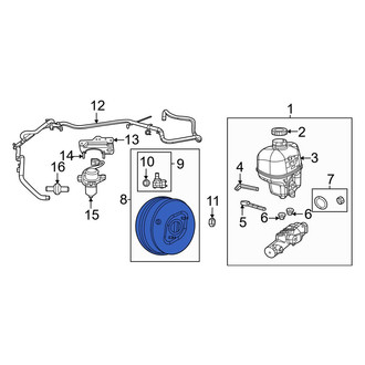 Dodge OE - Power Brake Booster