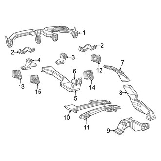 Dodge OE - Instrument Panel - Ducts
