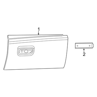 Dodge OE - Instrument Panel - Glove Box (Citadel / Crew / Express / Heat / R/T)