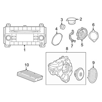 Dodge OE - Instrument Panel - Sound System