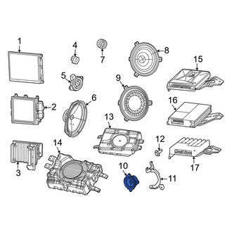 Dodge OE - Rear Speaker
