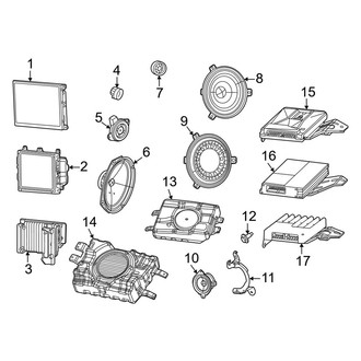 Dodge OE - Instrument Panel - Sound System