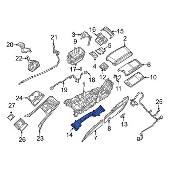 Dodge OE - Front Center Instrument Panel Air Duct