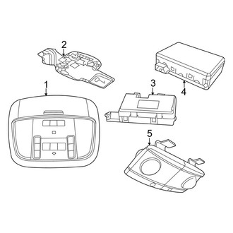 Dodge OE - Overhead Console