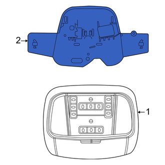Dodge OE - Console Bracket