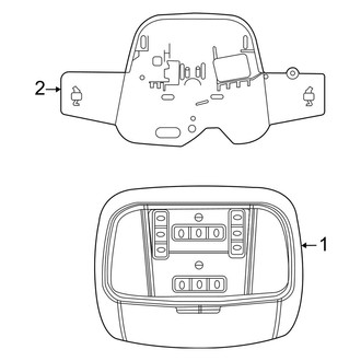 Dodge OE - Overhead Console