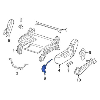 Dodge OE - Front Left Seat Back Recliner