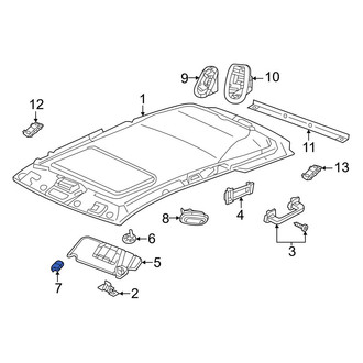 Dodge OE - Sun Visor Support