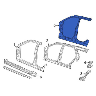 Dodge OE - Right Inner Uniside