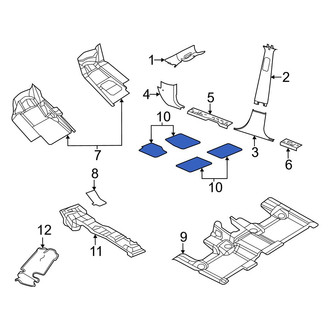 Mopar® - Floor Mat Kit