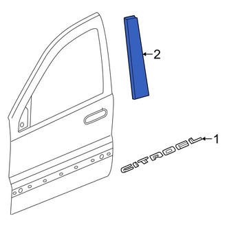 Dodge OE - Front Right Door Applique