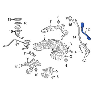 Dodge OE - Fuel Tank Vent Hose