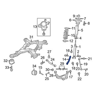Dodge OE - Front Right Lower Suspension Control Arm