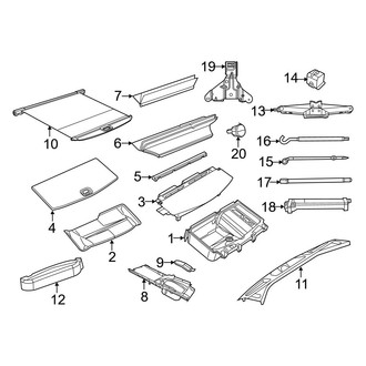 Dodge OE - Rear Body & Floor - Interior Trim