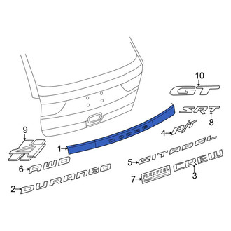 Dodge OE - Rear Back Up Light Assembly