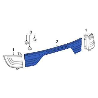 Dodge OE - Rear Back Up Light Assembly