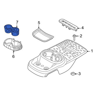 Dodge OE - Console Mat