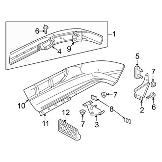 Dodge OE - Front Bumper - Bumper & Components