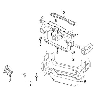 Dodge OE - Radiator Support