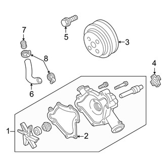 Dodge OE - Cooling - Water Pump