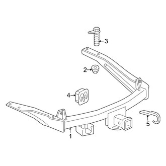 Dodge OE - Frame - Trailer Hitch Components