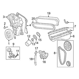 Dodge OE - Engine Parts (3.9L)