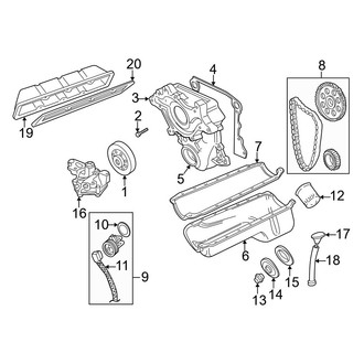 Dodge OE - Engine Parts (5.2L)