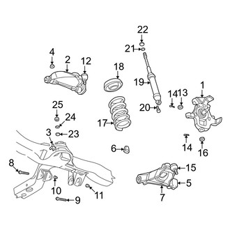 Dodge OE - Front Suspension Ball Joint Lock Pin