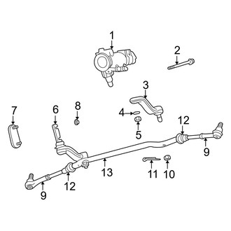 Dodge OE - Steering Gear & Linkage (4WD)