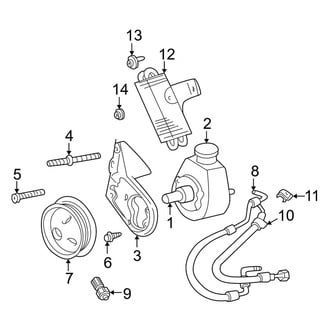 Dodge OE - Steering Gear & Linkage - Pump & Hoses