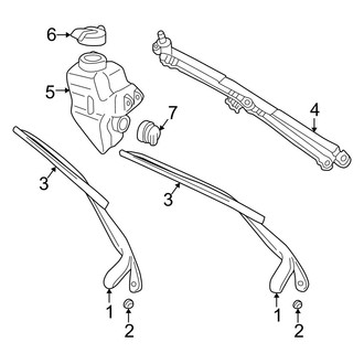 Dodge OE - Windshield - Wiper & Washer Components
