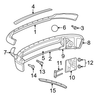 Dodge OE - Front Bumper - Bumper & Components