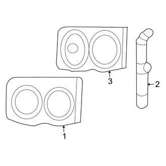 Dodge OE - Front Lamps - Headlamp Components (2500 / 3500)