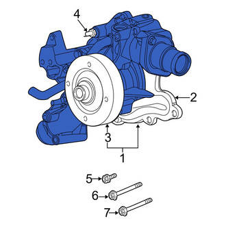 Dodge OE - Engine Water Pump