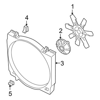 Dodge OE - Cooling Fan (2500 / 3500 5.9L)