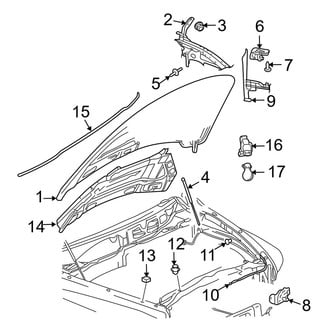 Dodge OE - Hood & Grille - Hood & Components (2500 / 3500)