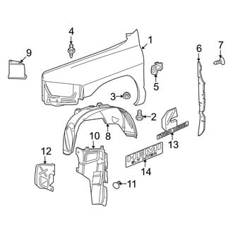 Dodge OE - Fender & Components