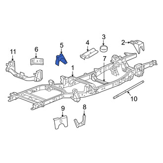 Dodge OE - Fuel Tank Bracket
