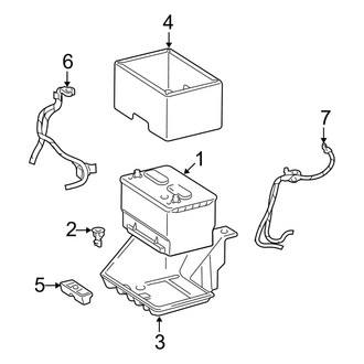 Dodge OE - Electrical - Battery (8.0L)