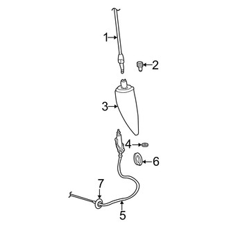 Dodge OE - Electrical - Antenna (2500 / 3500)