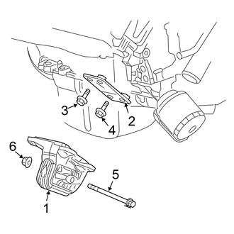 Dodge OE - Engine & Transmission Mounting (5.7L)