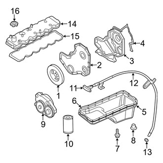 Dodge OE - Engine Parts (2500 Quad Cab 6.7L)