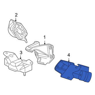 Dodge OE - Manual Transmission Mount Bracket