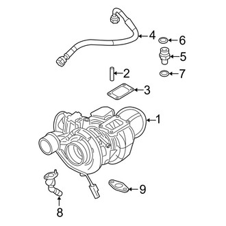 Dodge OE - Engine - Turbocharger & Components (2500 Quad Cab 6.7L)
