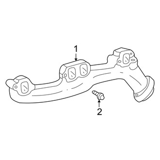 Dodge OE - Exhaust System - Manifold (5.7L)