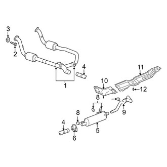 Dodge OE - Exhaust System - Exhaust Components