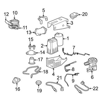 Dodge OE - Emission System - Emission Components (2500 / 3500 5.7L)