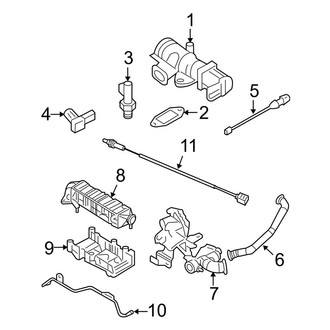 Dodge OE - Emission System - Emission Components (2500 Quad Cab 6.7L)
