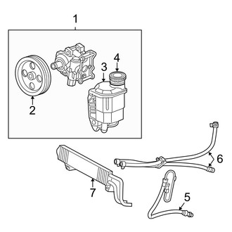 Dodge OE - Steering Gear & Linkage - Pump & Hoses (RWD 5.9L)